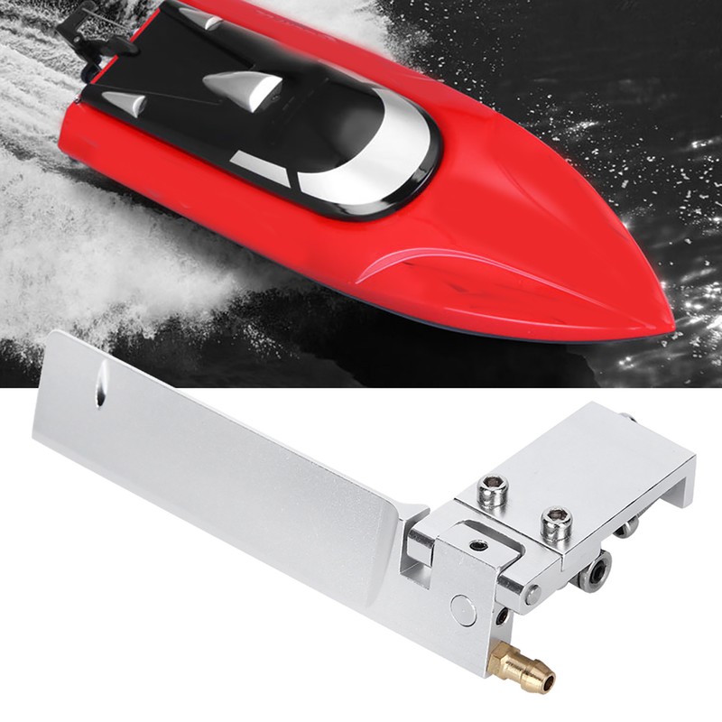 Ship Model Aluminium Alloy Suction Water Rudder RC Boat Semiimmersed