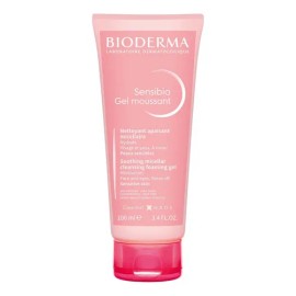 Bioderma Sensibio Gel Moussant Micelar Limpiador Suave para Piel Sensible, 100 ml