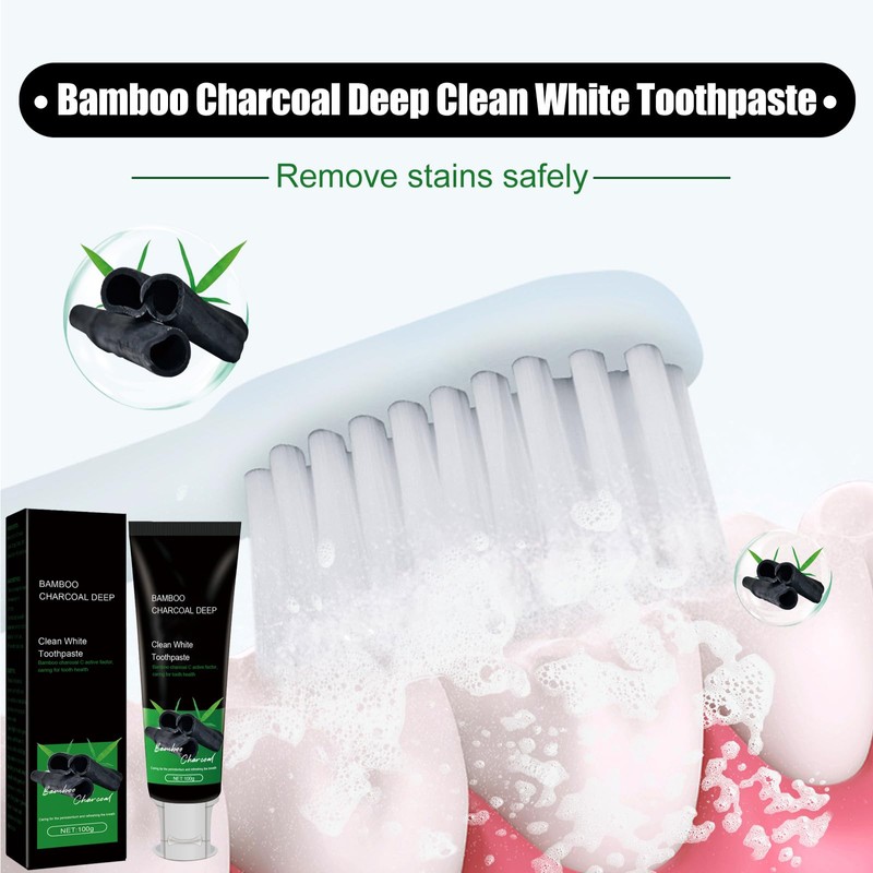 Activated Carbon Deep Cleaning Toothpaste,Teeth Whitening Toothpaste,Charcoal Whitening Toothpaste,Whiten Toothpaste,Black