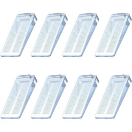 Door Stopper Floor, Yosemy Rubber Door Wedge, Non-Slip, Height Adjustable, Window Stopper Wedge, Non-Toxic, No Unpleasant Smell, for All Hard Floors, Bathroom, Balcony Door, Children's Room