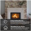 CONCORD WALLCOVERINGS ™ Sample - Retro-Art 3D Faux Stone Wall
