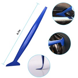 LKAHG 9PCS Car Window Tint Kits, Auto Windshield Vinyl Wrap Tool with Felt Squeegee Micro Squeegee Razor Blade Knife, Vehicle Window Tint Installation Accessories, Universal for RV, SUV, Truck