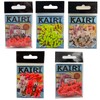 KAIRI Float Rubber Stoppers, Tangle Rods, Value Use, 15 Pairs