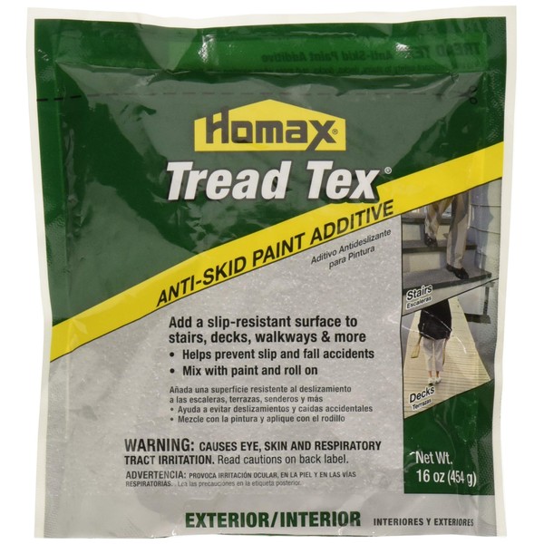 Homax Group Inc 8600 8600-6 Tread Tex Anti Skid Paint Additive, 16 Oz