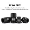 MIXPOWER 8PCS 1"Drive Impact Socket Set - 17mm, 21mm, 13/16"