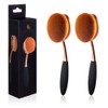 Yoseng Oval Foundation Brush Large Toothbrush makeup brushes Fast Flawless