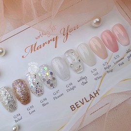 Vibla Meriyu Wedding Nail Wedding Gel Nail 13 Piece Set / 비블라 메리유 웨딩네일 웨딩 젤네일 13종 세트