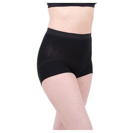 [Toratani] Toratani 420 Medium Length Lace Box Shorts, Black