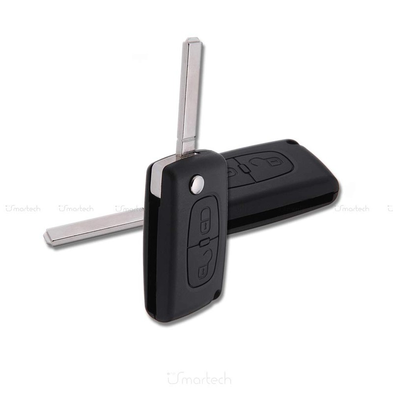 Lage A19 Car Replacement Key Shell with flip folding Uncut