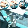 TUIBEIDAMAI Parasol Holder, Balcony Railing, Adjustable, Space-Saving Parasol Holder, Balcony,