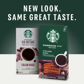 Starbucks VIA Ready Brew Coffee, Italian Roast, 8 Count