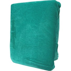 Fitted Sheet 90/100 x 200 cm, Winter Teddy Plush, Premium Cashmere Touch Fitted Sheet, Fleece Bed Sheet, Turquoise