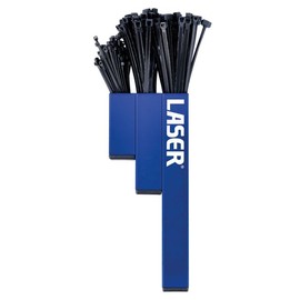 Laser 8795 Magnetic Cable Tie Holder inc Cable Ties 200pc