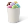 BIOZOYG 50x Paper-ice-Cream Cups 16 oz White - Disposable Cups