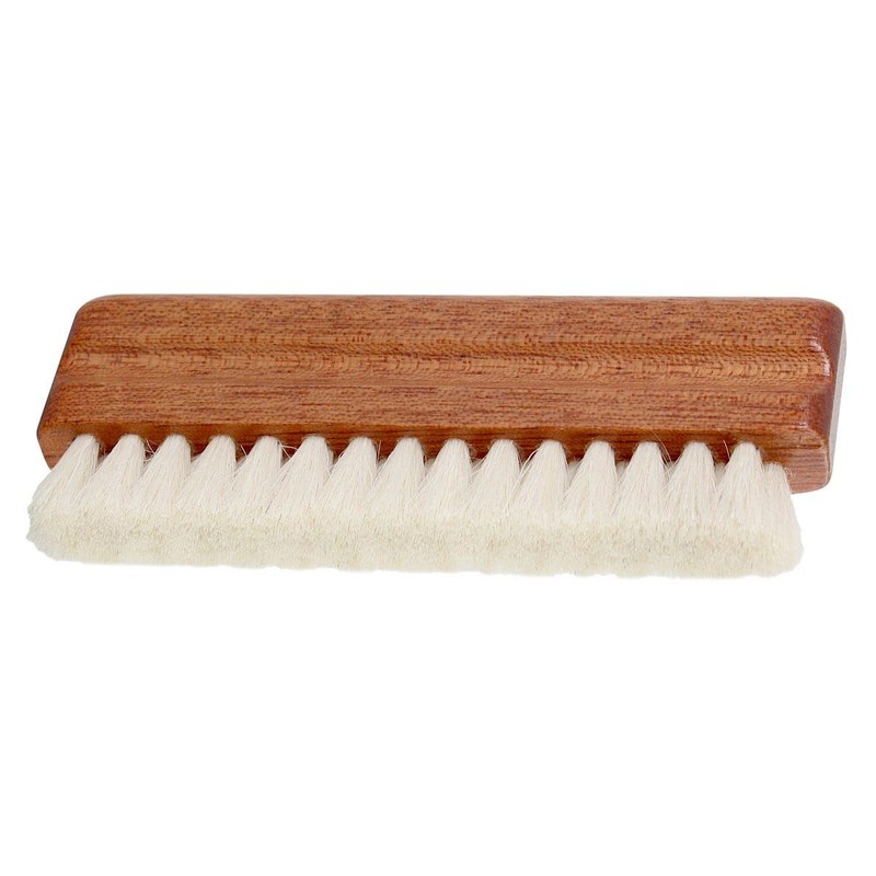 Vinyl Record Turntable Cleaning Brush Goat Hair Wooden Handle GK-R32B