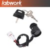 labwork Ignition Key Switch Replacement for Yamaha Warrior 350 YFM350X