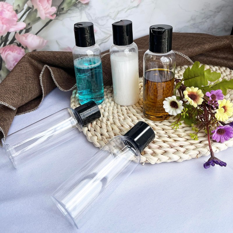 DNSEN 5 Pack 3.4 oz Travel Bottles for Toiletries TSA