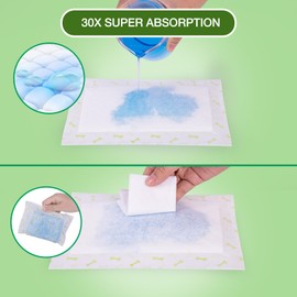 Jollywoods Dog Diaper Liners 100Pcs, Disposable Diapers Inserts for Male & Female Dogs, Booster Pads Fit Reusable Dog Belly Bands, Male Wraps and Period Diapers, Super Absorbent Leakproof Regular