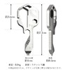 Key-Shaped Multi Tool Multi-Function Tool Key Holder Silver Tool Set