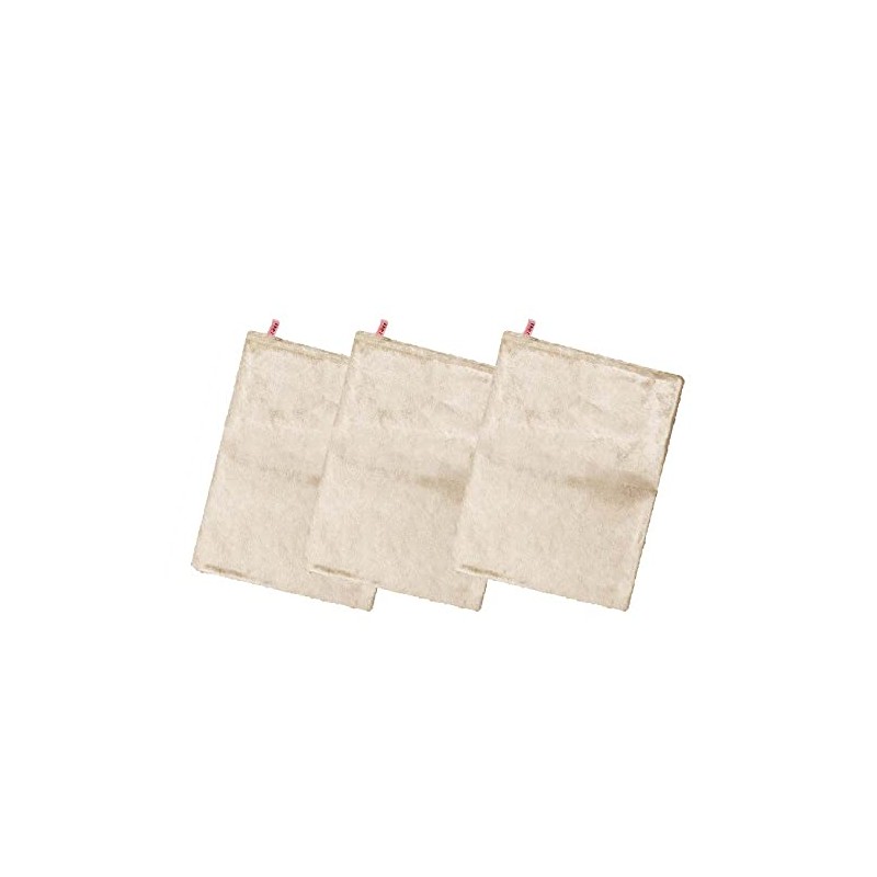 Copa Corporation T0100100-14 Pulse Cloth Set of 3, White, Natural