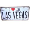 I Love Las Vegas Novelty License Plate Souvenir