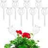 Haawooky 8 Pack Self Watering Globes,Clear Glass Plant Water Bulbs,Hand