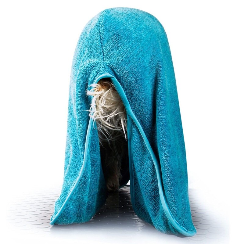 Show Tech+ Dry Dude Turquoise - Professional Pet Grooming Towel