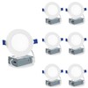 Meconard 6 Pack 4 Inch LED Recessed Ceiling Light with
