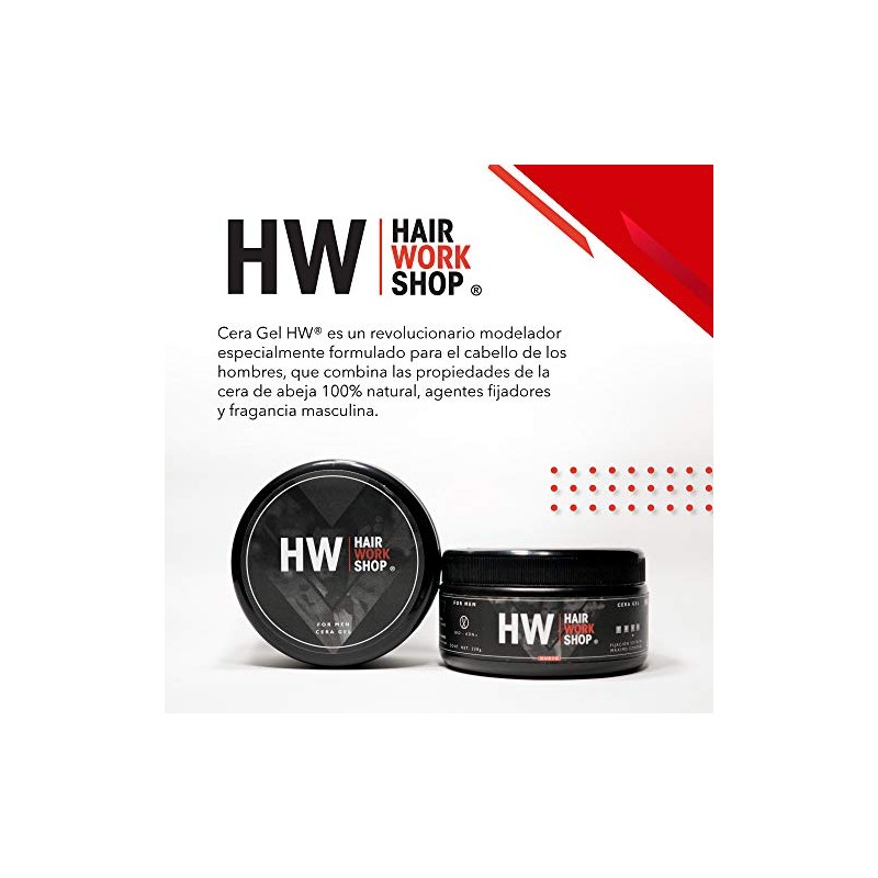 Cera Gel HW Hair Workshop Modelador de Cabello - 230GR