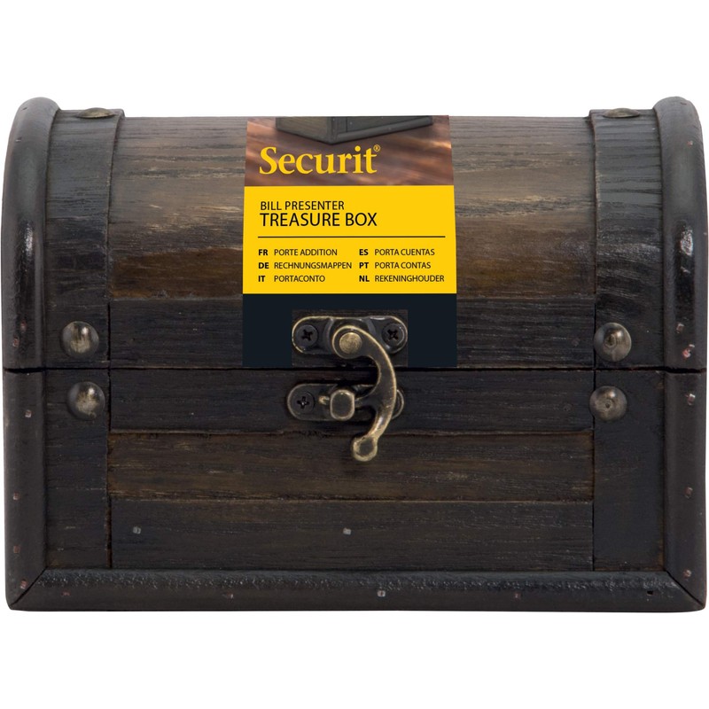 American Metalcraft MCBPBOXAN Bill Presenter Treasure Box, 15.2cm Length, 10.2cm