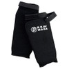Krav Maga Black Heavy EVA Padding Elastciated Shin Guards (Small)