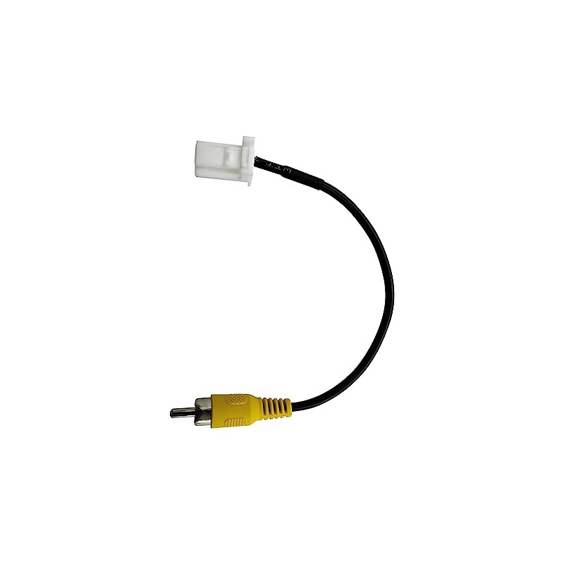 LONNIK Carrozzeria Compatible Genuine Camera Connector Conversion Cable for Nissan/Mitsubishi