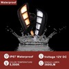 BINQIGOO 2PCs Front Bumper Fog Lights Assembly Fit for 2017