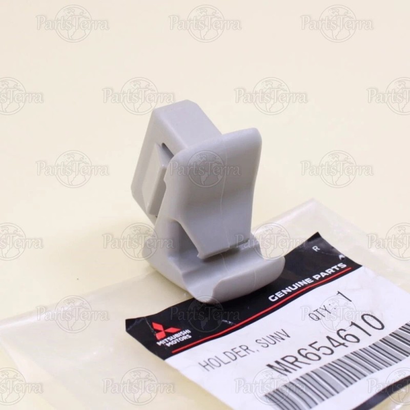 Mitsubishi MR654610 Genuine OEM 2008-2021 MITSUBISHI Sun Visor Beige Clip