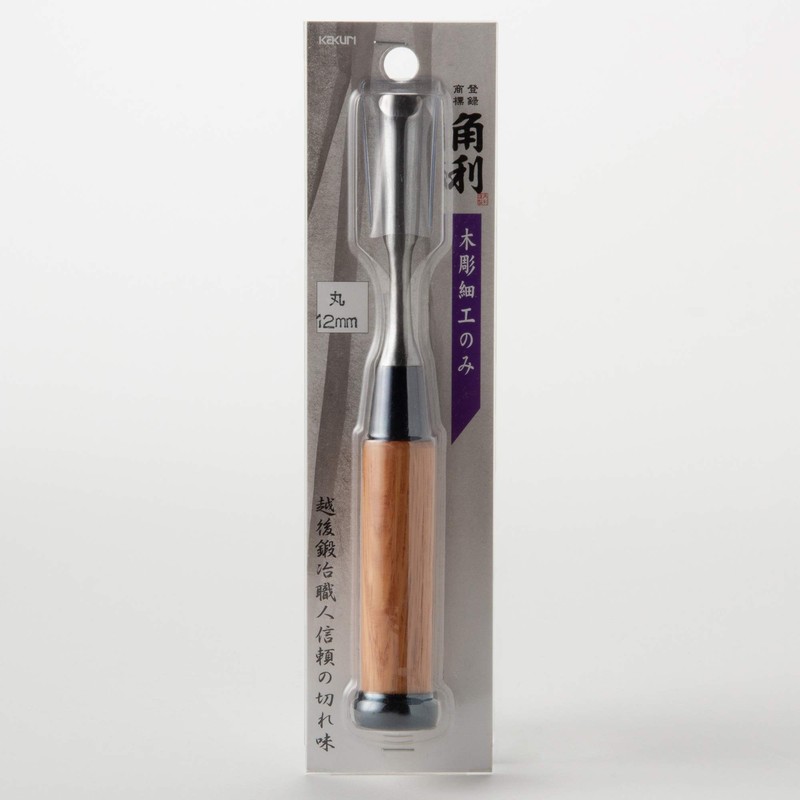 Kakuri Wood Carving Only Red Oak Pattern Round 12mm