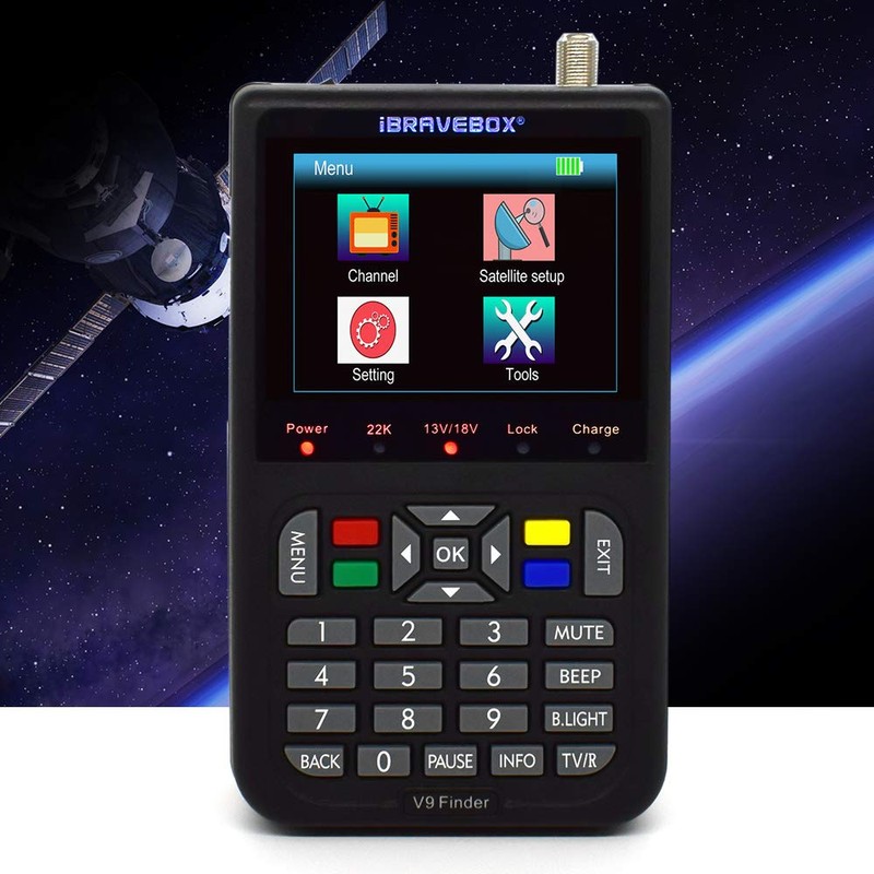 Satellite Finder, VISLONE V9 Satellite Finder Meter Digital Satellite Meters,