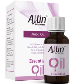 Allin Exporters Onion Essential Oil Pure Natural Therapeutic Grade Perfect For Skin Care & Hair Therapy (30 ML)