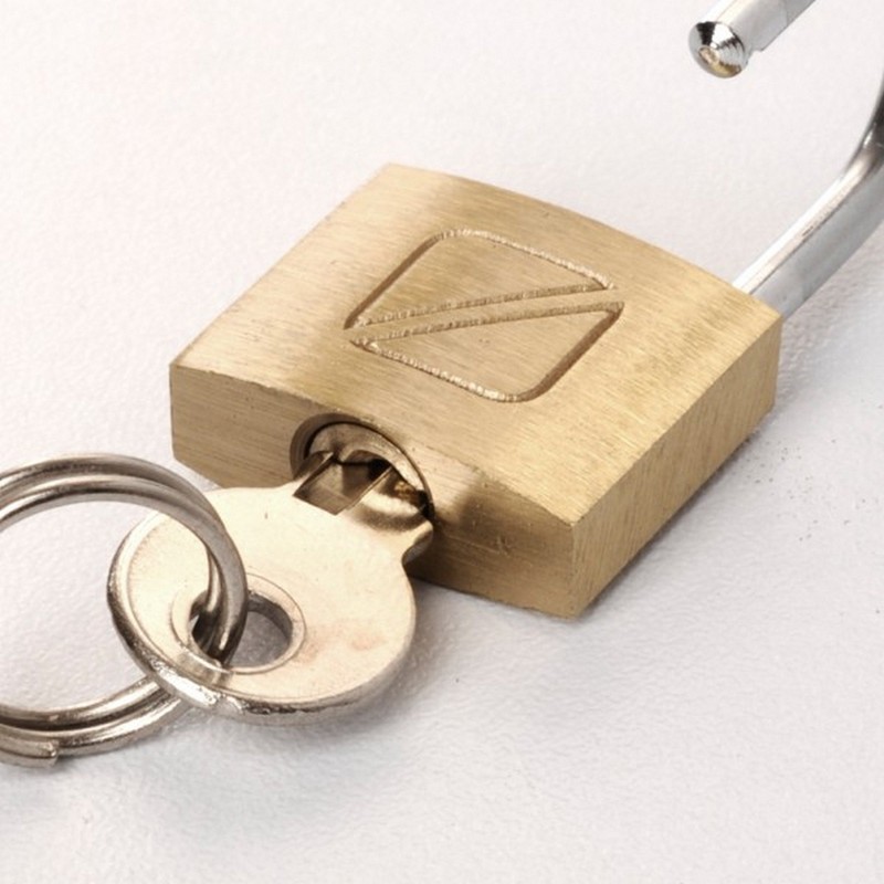 Travel Blue Security Vorhängeschloss Brass – Shackle Width 20 mm