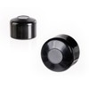 EMFA Fence Post Caps, Round, 50.6 mm, Black, Pack of
