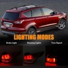 YEQSHNG Tail Light with Bulb Assembly Compatible With 2013 2014