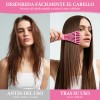 Kit 46pz Peine De Masaje De Cepillo Adecuado Cabello Rizad