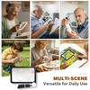 Magnifying Glass for Reading: 5X10X Rechargeable Large Light Book Magnifier