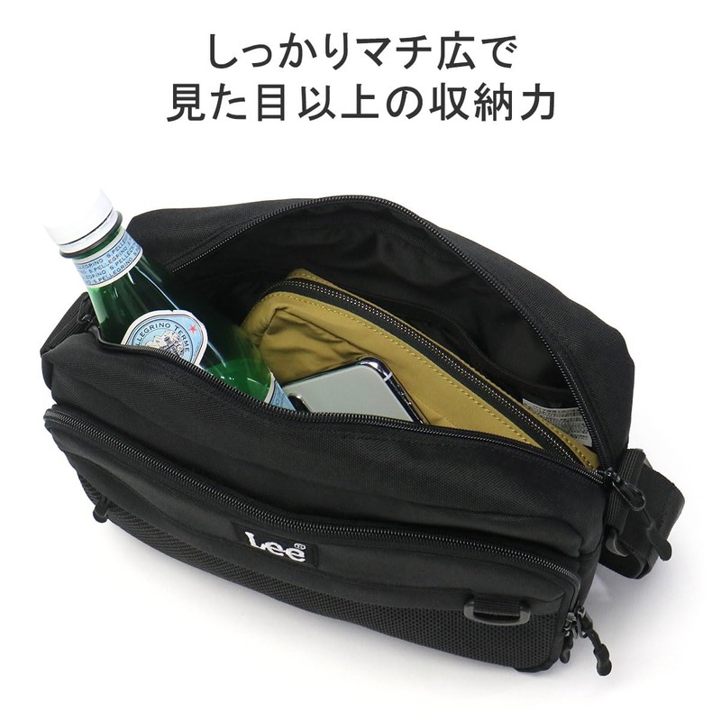 Lee 320-3724 Mini Shoulder Horizontal Box Logo, Trend, Lightweight, Multifunctional,