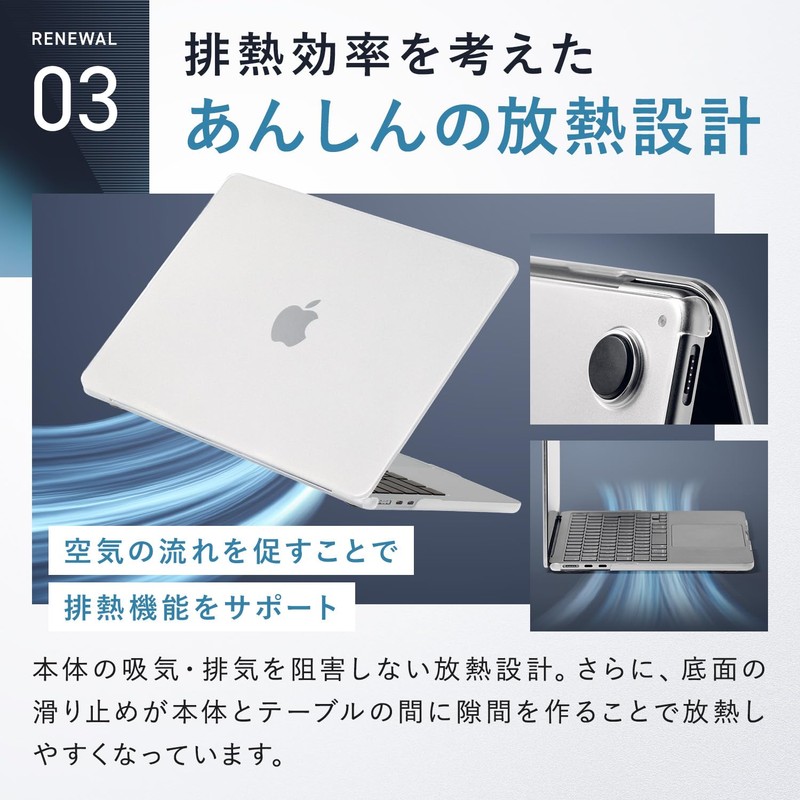 MacBook Pro 14" 2023 M3 Pro Max Clear Matte Cover