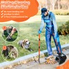 SlowTon Dog Pooper Scooper - 37.4" Long Handle Adjustable Metal