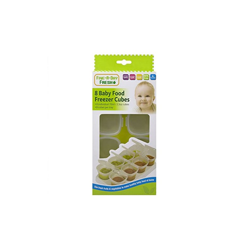 Baby Weaning Food Pots Freezer Tubs BPA Free Pack of