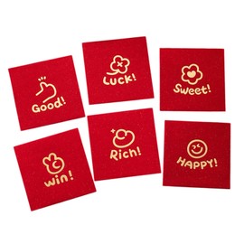 SM SunniMix 6 Pieces Spring Festival Red Envelopes Red Packets Hong Bao for Party Wedding