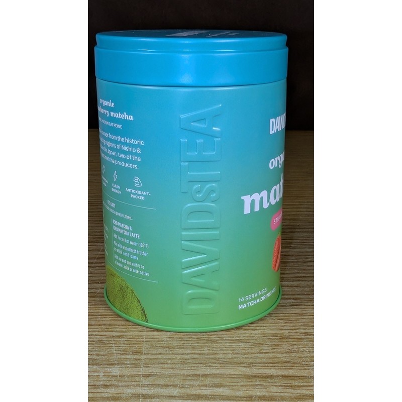 Davids's Tea DavidsTea Strawberry Matcha From Japan 2.29 Oz.
