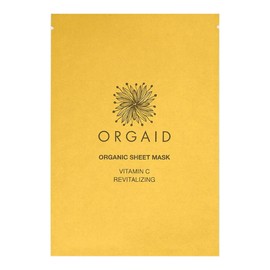 Orgaid Organic Sheet Mask - Vitamin C & Revitalizing, 1 Sheet