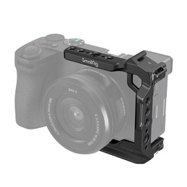SmallRig Camera Half Cage Cage Support for Sony Alpha 6700 / 6600 / 6500 / 6400 / Camera Video Cage with Built-in Quick Release Plate for Arca Type 1/4''-20 & 3/8''-16 Screw Hole 4337